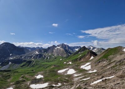 Blick zur Stuttgarter Hütte